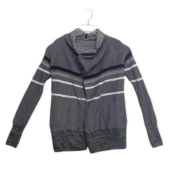 Lululemon XS Feelin Toasty Wrap Knit Thumbhole Cardigan Sweater - Picture 5 of 12